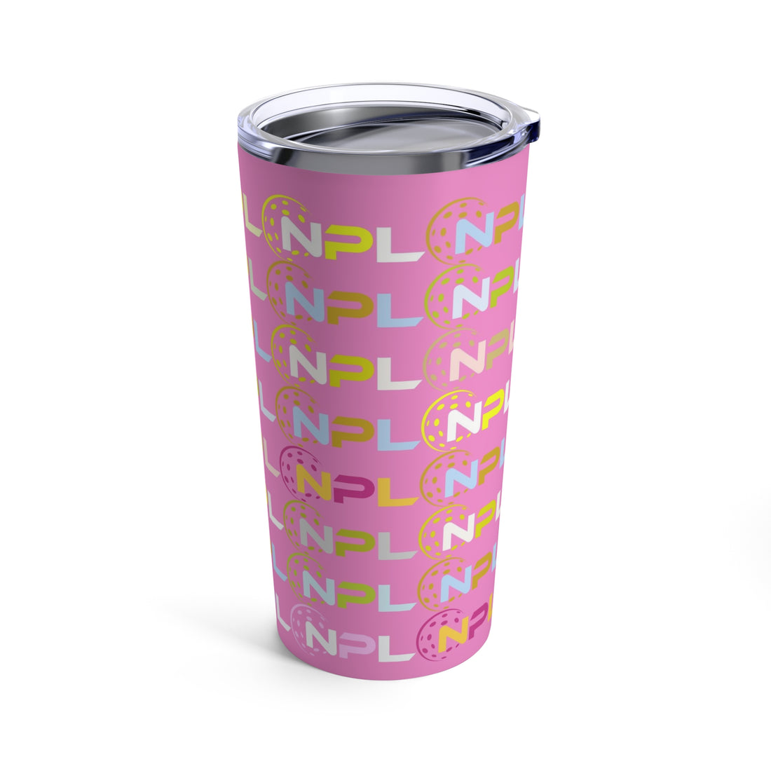 Sip in Style with the Pickle in Pink NPL™ Pop-Art 20 oz Tumbler!