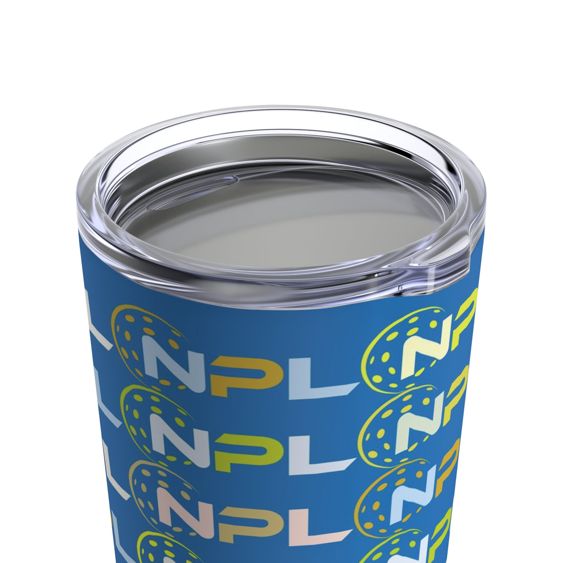Introducing the NPL™ Pop-Art Tumbler 20oz - Boca Raton Picklers™ Turquoise