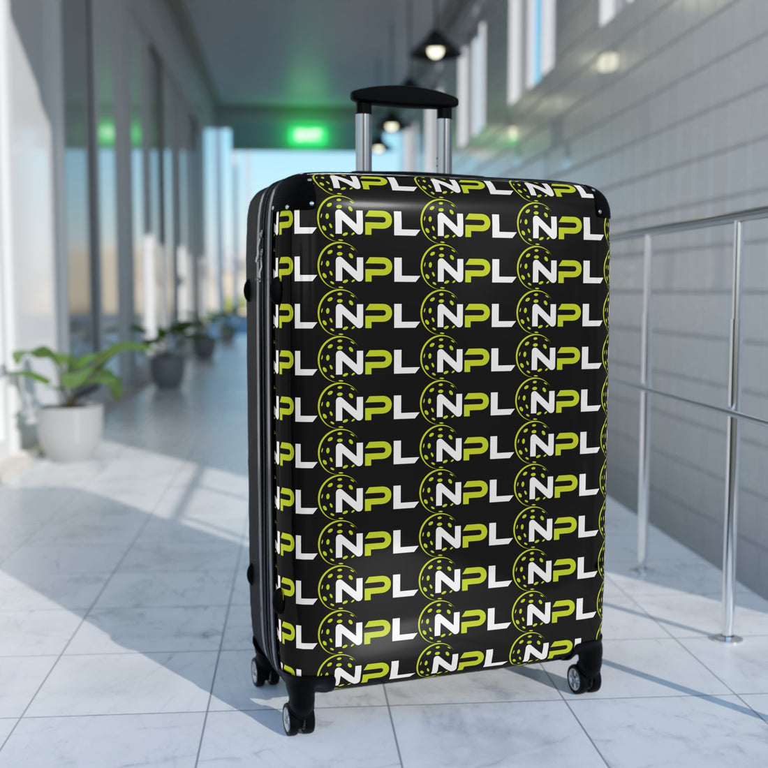 "NPL™ Suitcase: Travel in Style with Pickleball Pride!"