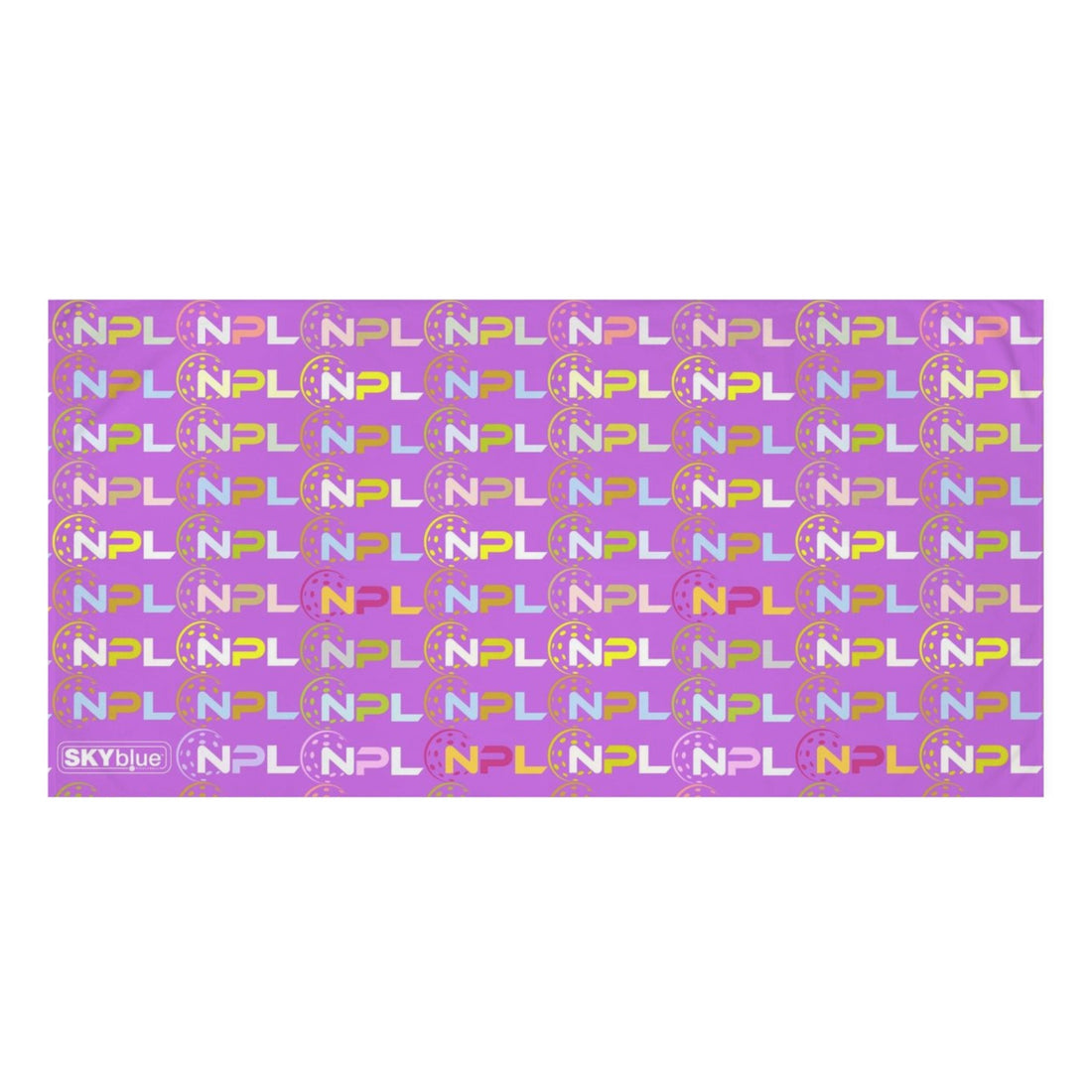 NPL™ Pop-Art Towel 30x60" in Pink - Add Some Color to Your Game!