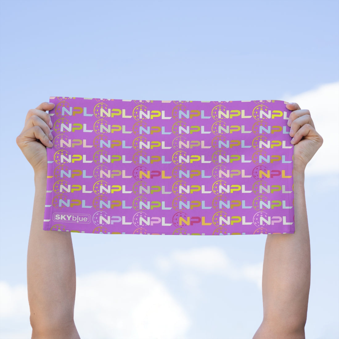 NPL™ Pop-Art Rally Towel - Add Some Color to Your Game! 11x18