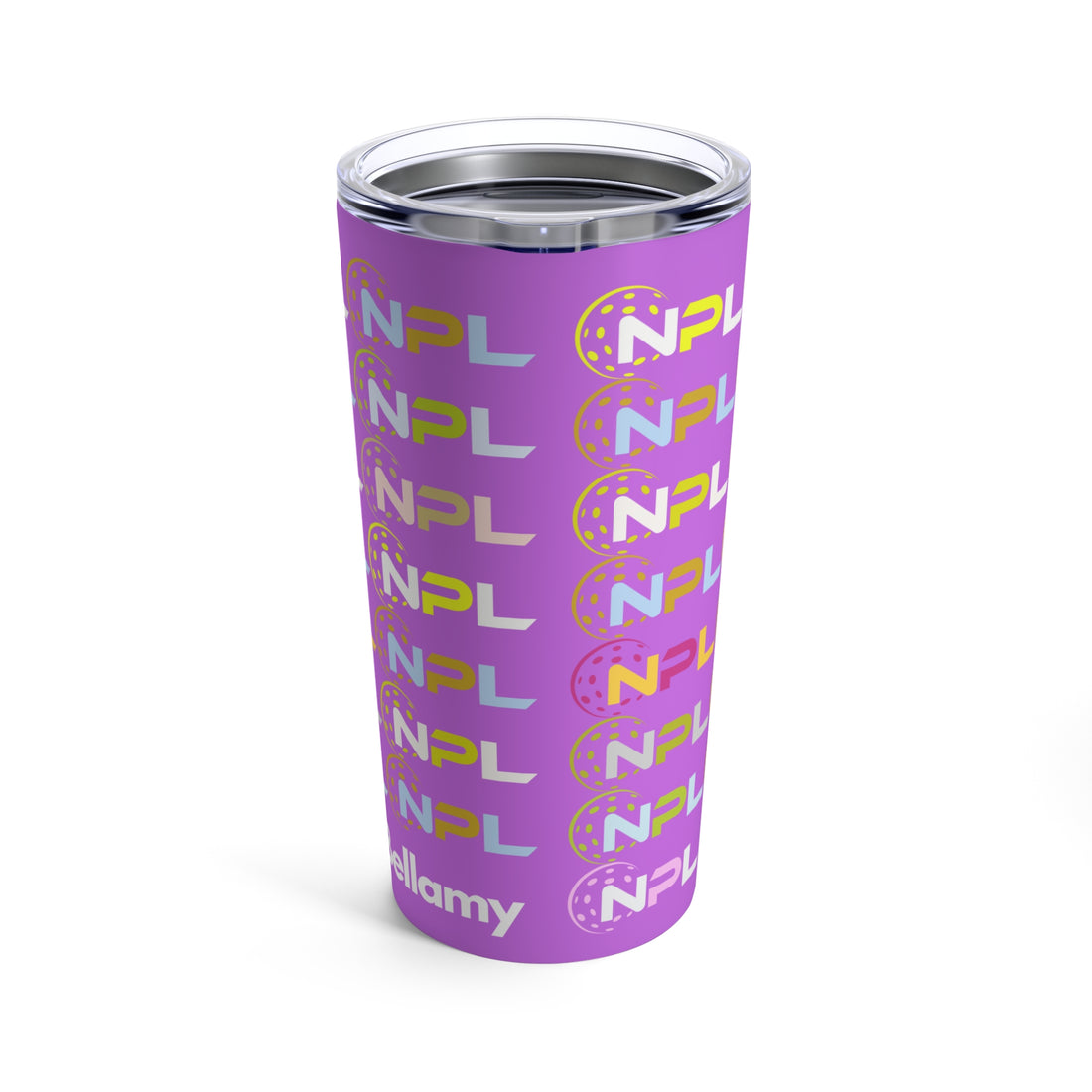 NPL™ Beth Bellamy Stainless Steel Tumbler in Azalea Formosa Lavender,  20oz