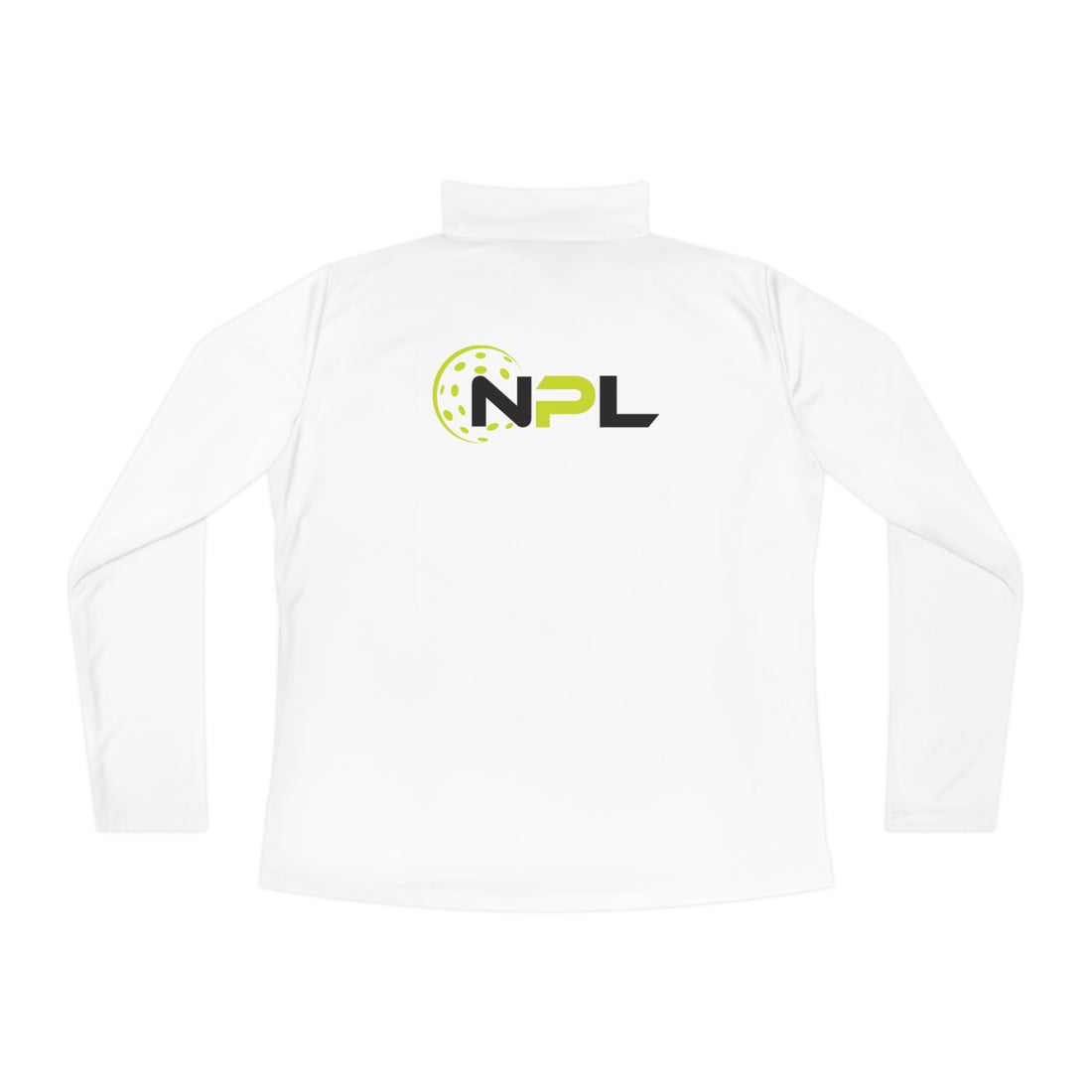 "Ladies Quarter Zip NPL Pullover: Sporty-Chic Style for Any Occasion"