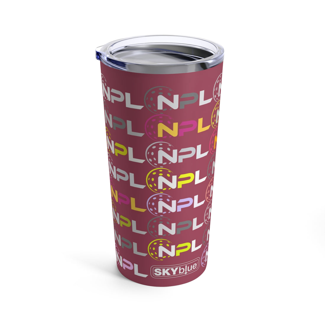 Indy Drivers™ Raspberry Red a5455b Tumbler – Sip in Style with Racing Flair!