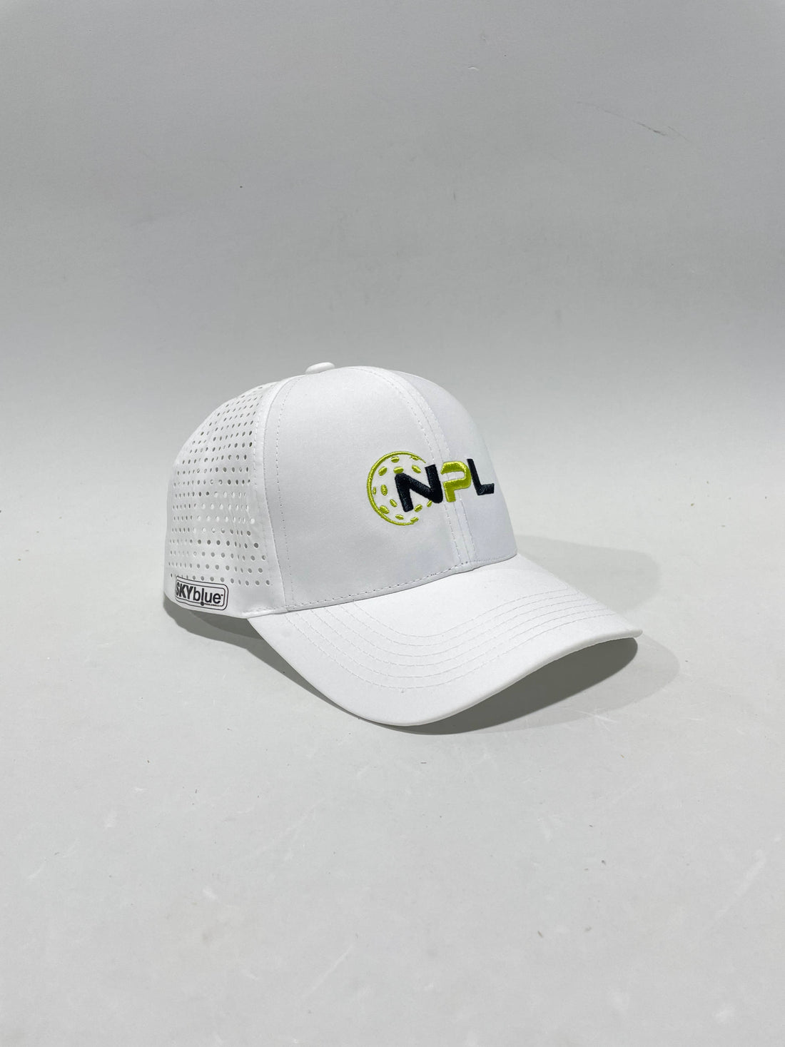 NPL Hat - New - Embroidered - Reinforced front panel - White