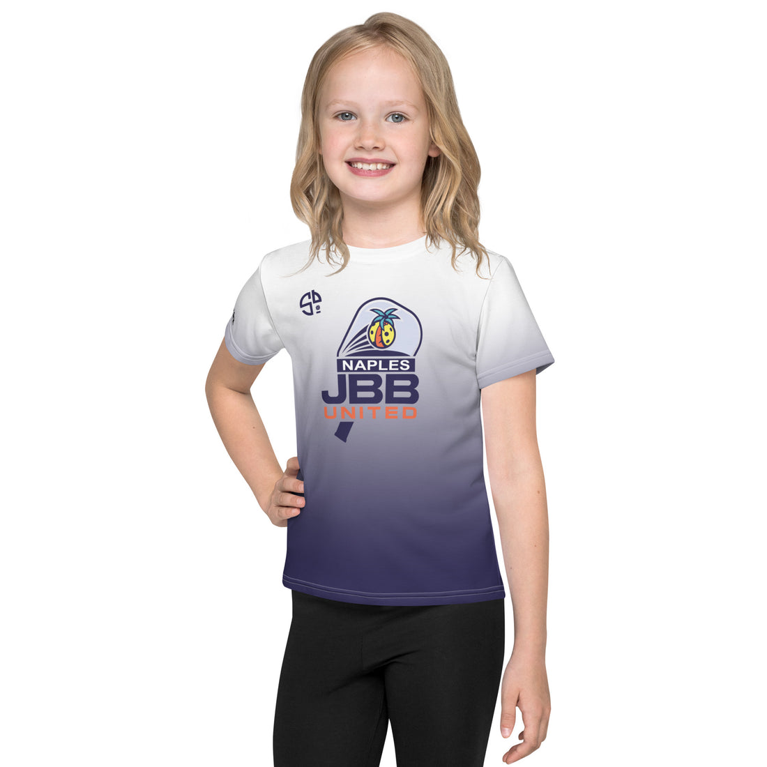 Julene James 22 Naples JBB United™ SKYblue™ Fan Jersey for Kids - Violet Noir