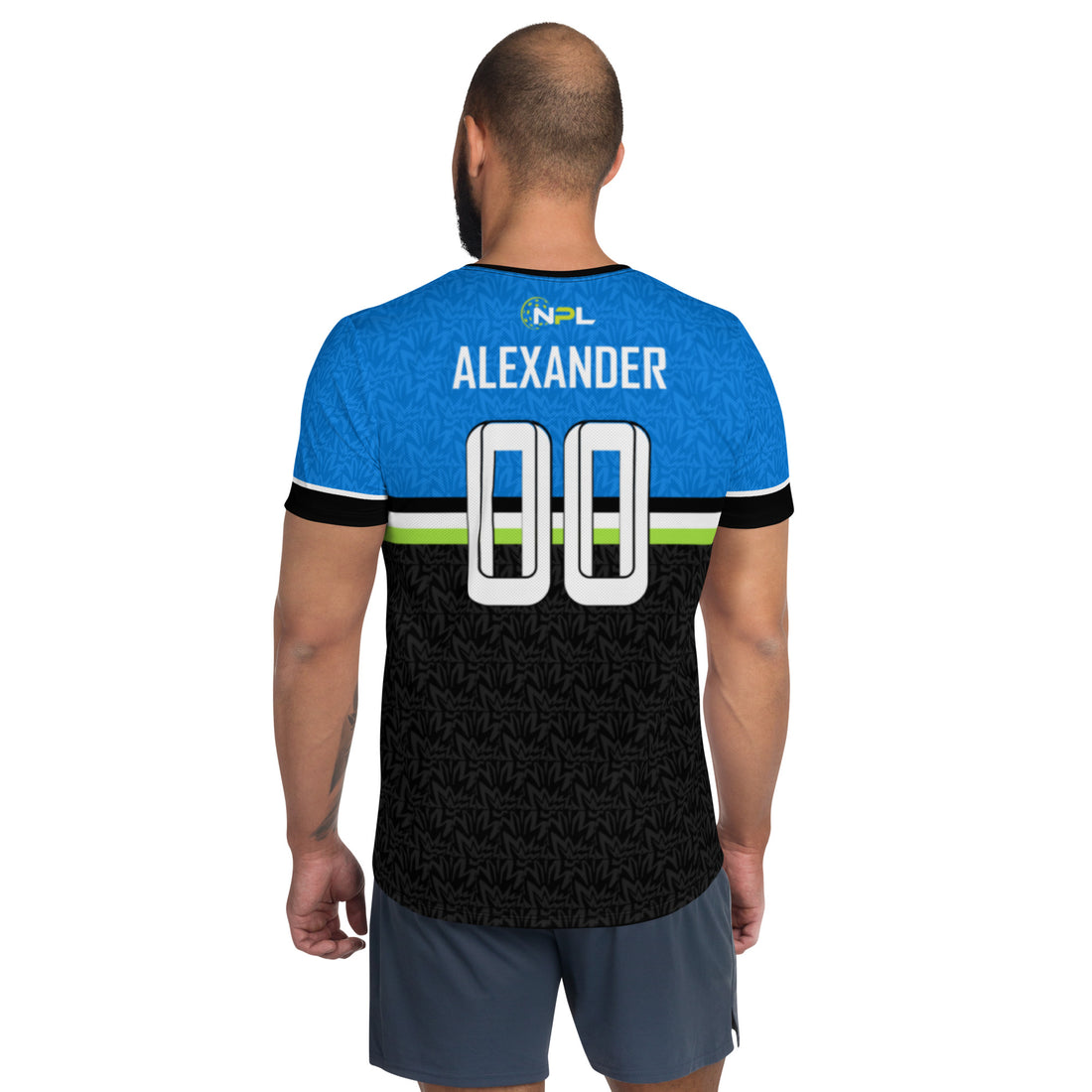 David Alexander 00 OKC Punishers™ SKYblue 2023 Authentic Jersey in Turquoise/Black