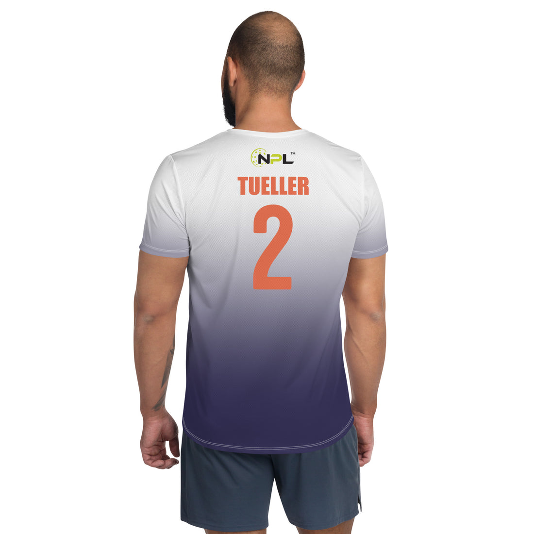 Tom Tueller 2 Naples JBB United™ SKYblue™ 2023 Authentic Jersey - Voilet Noir Ombre