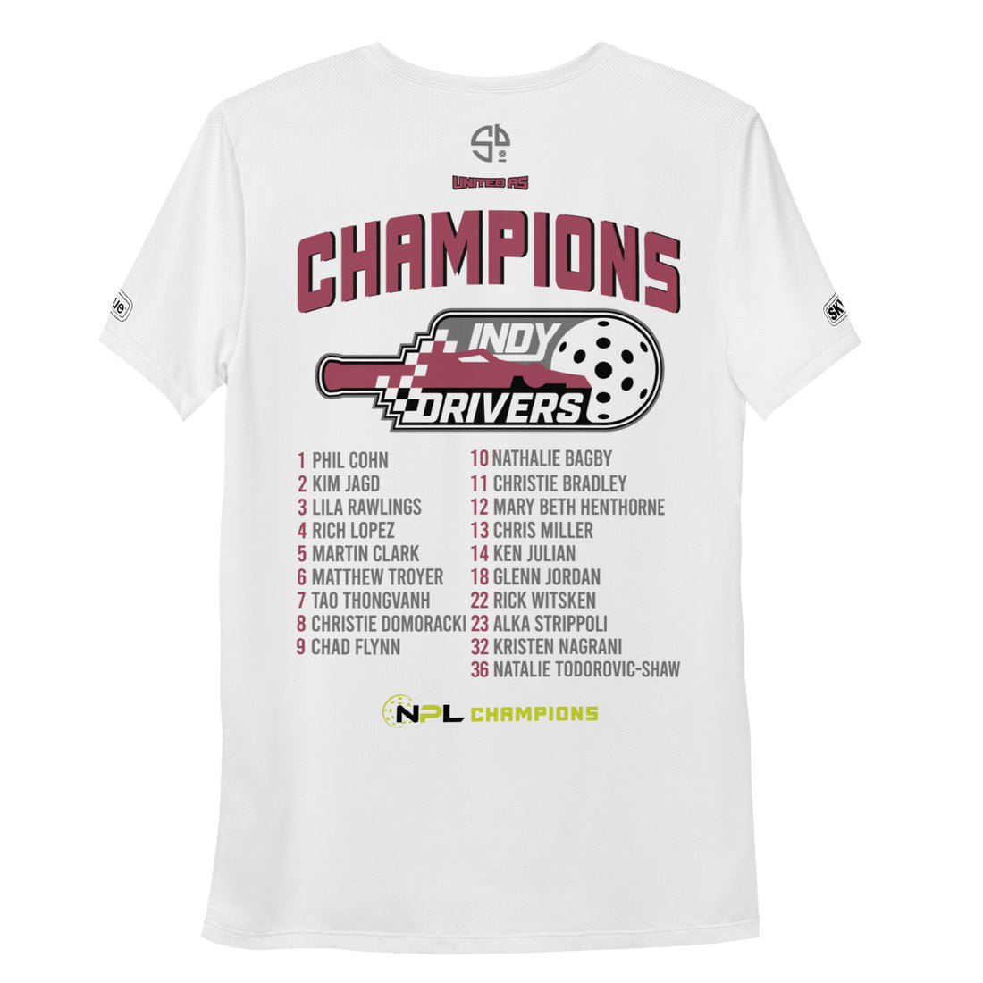 Indy Drivers™ NPL 2023 Champions MEN'S SHORT SLEEVE PERFORMANCE SHIRT
