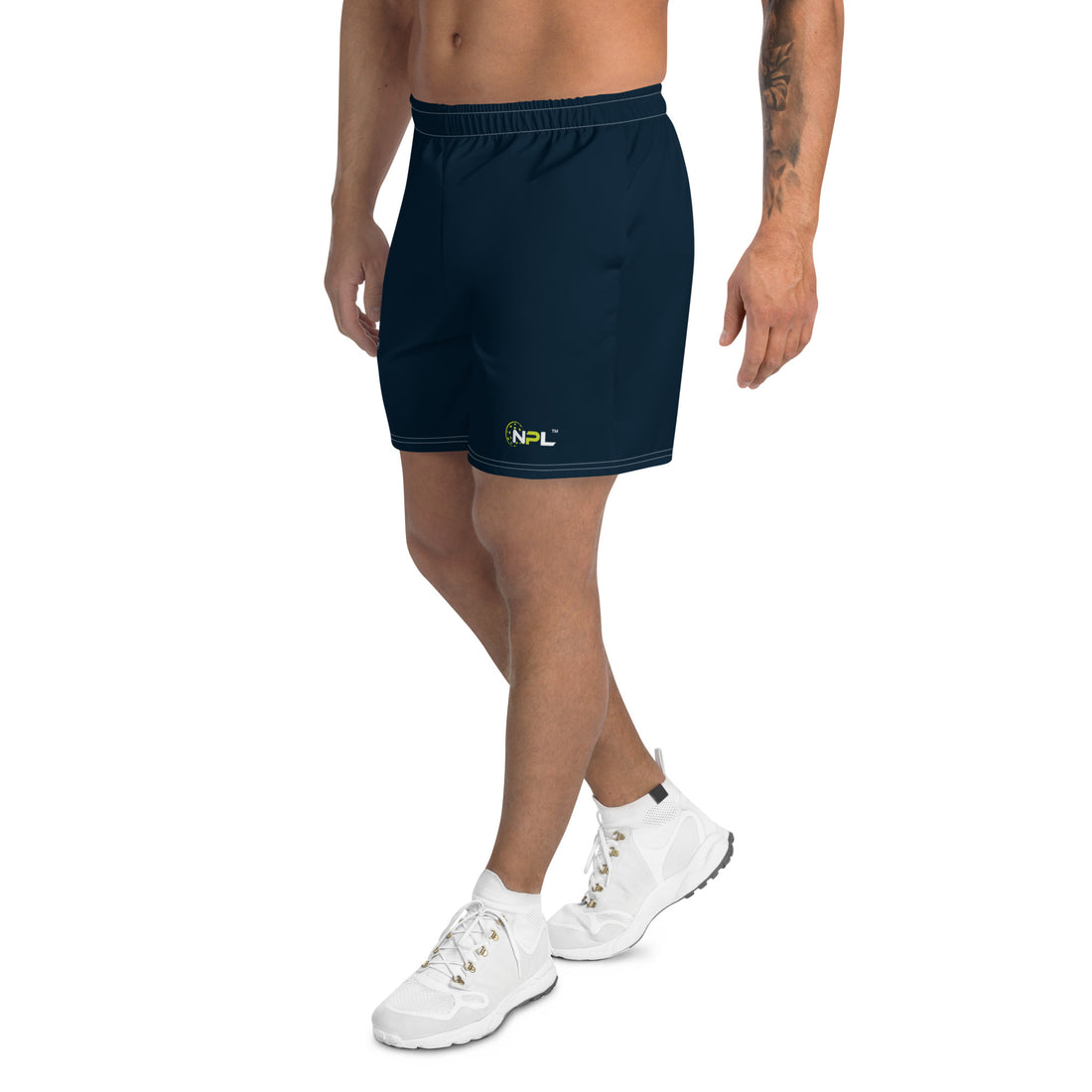 Carl Foster 1 Boca Raton Picklers™ SKYblue™ 2023 Authentic Shorts for Men - Dark Blue