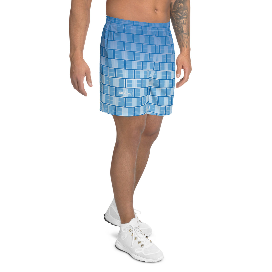 Boca Raton Picklers™ SKYblue™ 2023 "I Campi da Pickleball"© Men's Shorts, UPF 50+ - Turquois