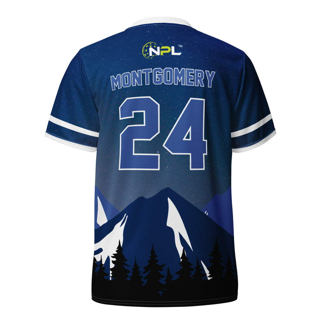 Chris Montgomery 24 Denver Iconics™ SKYblue™ 2023 Authentic Jersey - Starry Night Blue