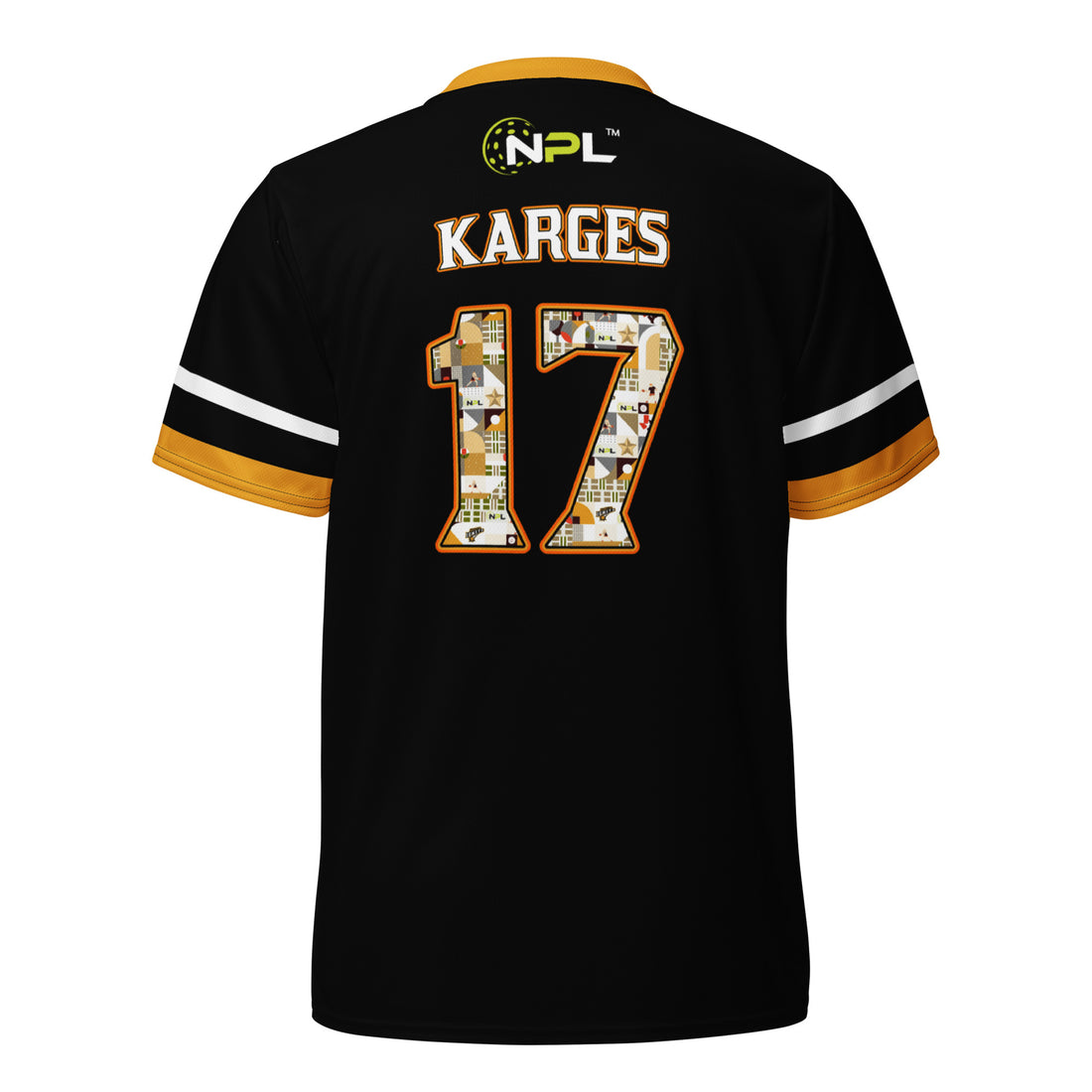 Chris Karges 17 Austin Ignite™ SKYblue™ 2023 Authentic Jersey - Black