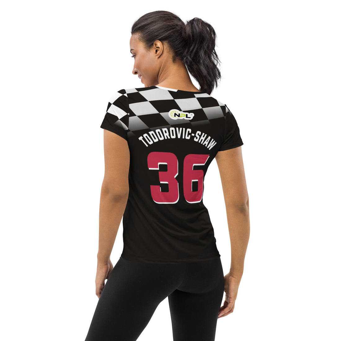 Natalie Todorovic-Shaw 36 Indy Drivers™ SKYblue 2023 Authentic Jersey - Black