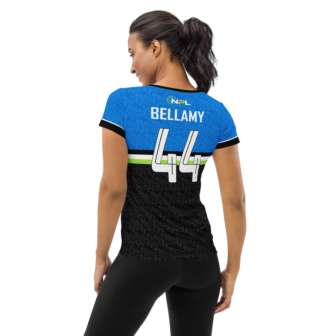 Beth Bellamy 44 OKC Punishers™ SKYblue 2023 Authentic Jersey Turquoise - Black