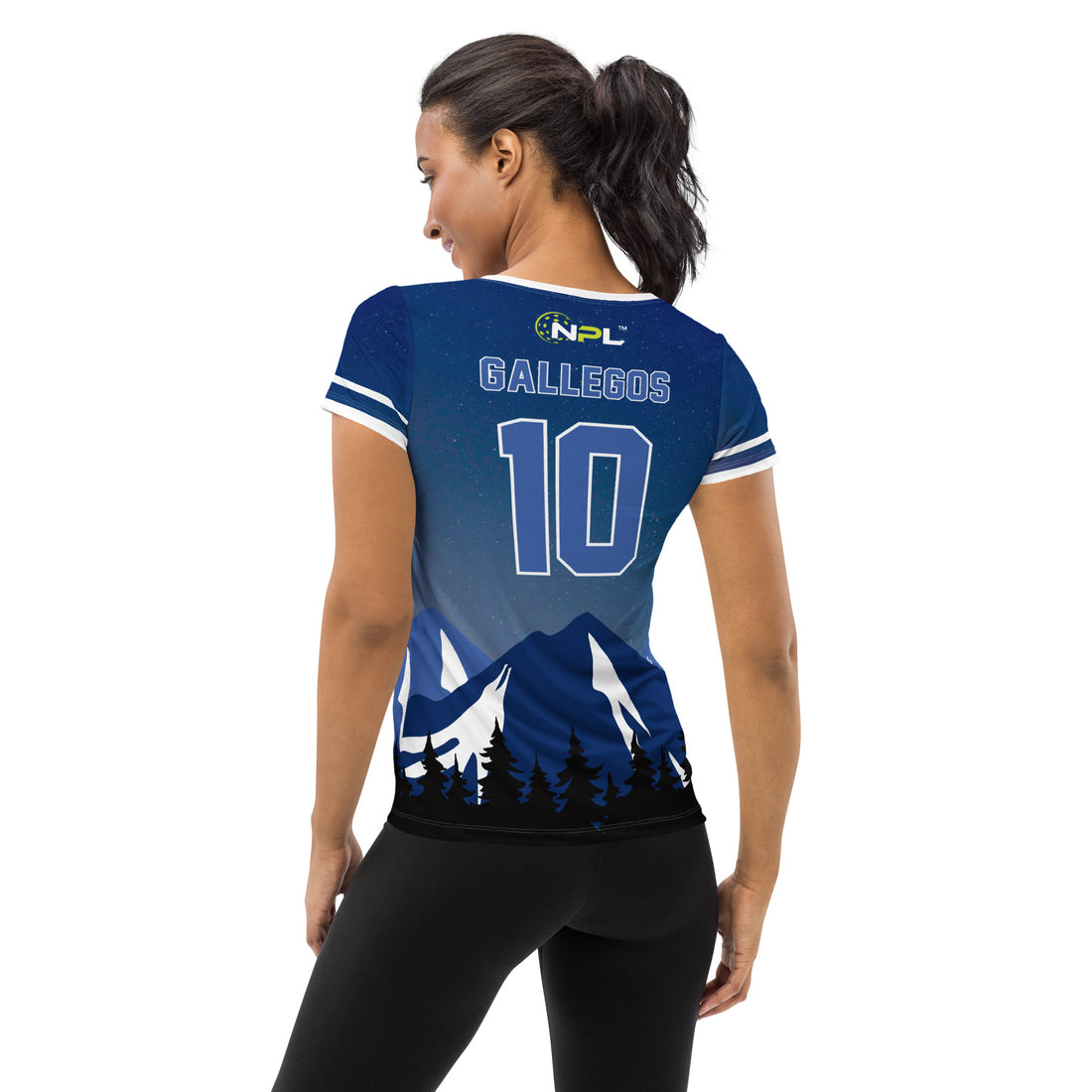 Patty Gallegos 10 Denver Iconics™ SKYblue™ 2023 Authentic Jersey - Starry Night Blue