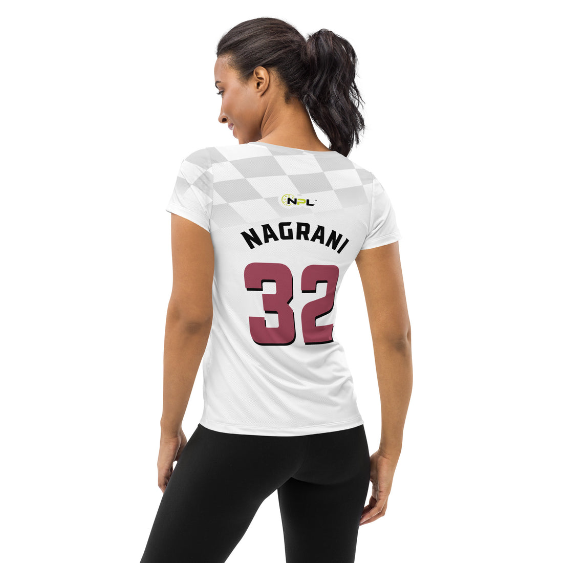 Kristen Nagrani 32 Indy Drivers™ SKYblue 2023 Authentic Jersey - White