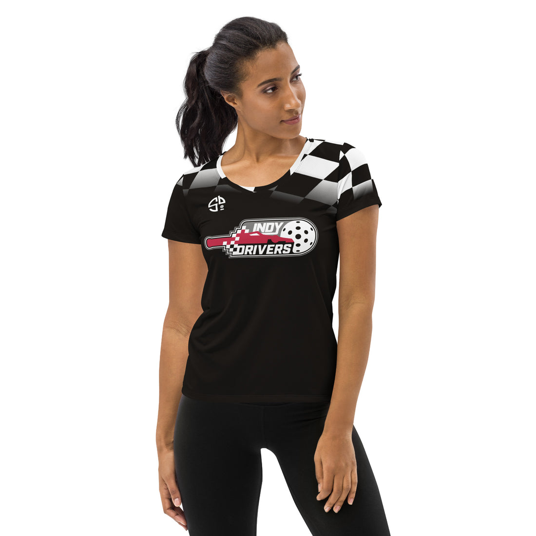 Alka Strippoli 23 Indy Drivers™ SKYblue™ 2023 Authentic Jersey - Black