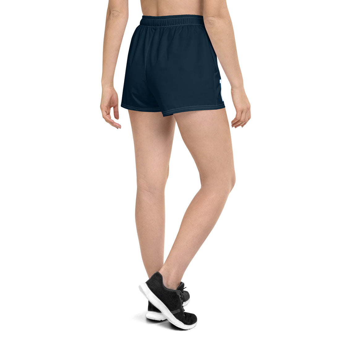 Leslie Bernard 13 Boca Raton Picklers™ SKYblue™ 2023 Authentic Shorts for Women - Dark Blue