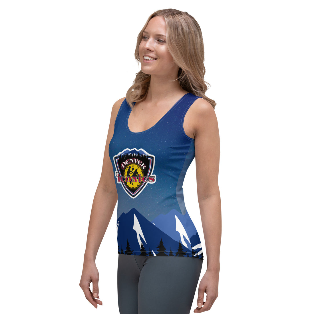 Kathryn Mihelic 16 Denver Iconics™ SKYblue™ Replica Sleeveless Tank Top