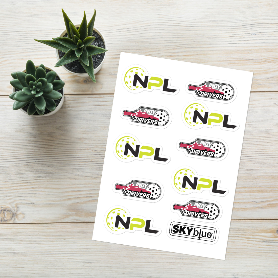 Indy Drivers™ - NPL™ National Pickleball League Stickers