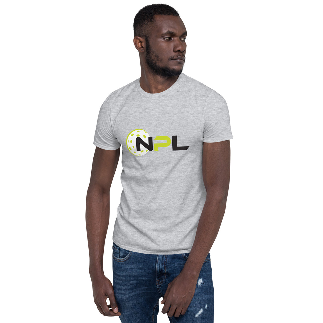 NPL™ Short-Sleeve Unisex T-Shirt Gray or White