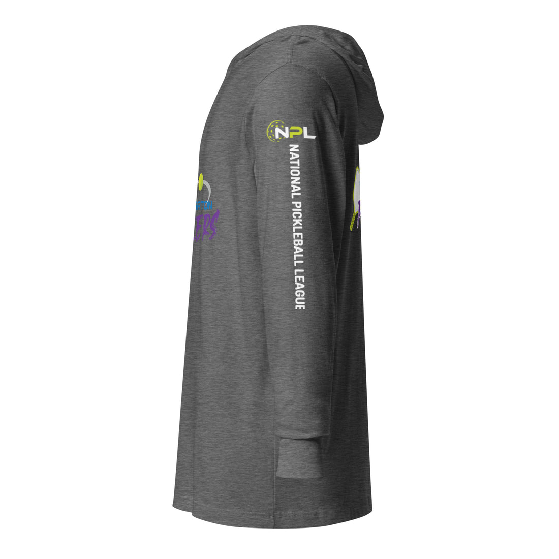 Boca Raton Picklers™ NPL™ Hooded Long Sleeve Unisex T-Shirt