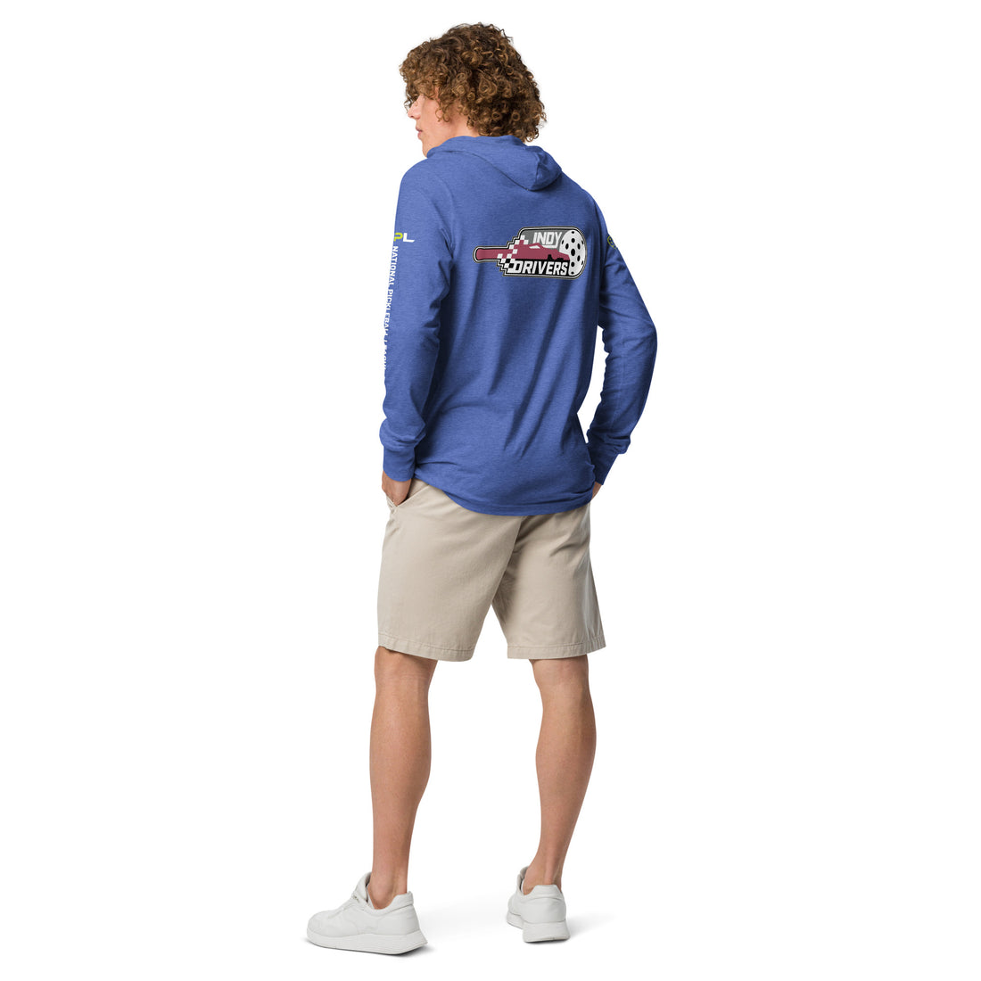 Indy Drivers™ NPL™ Hooded Long Sleeve Unisex T-Shirt! 🏎️🎾