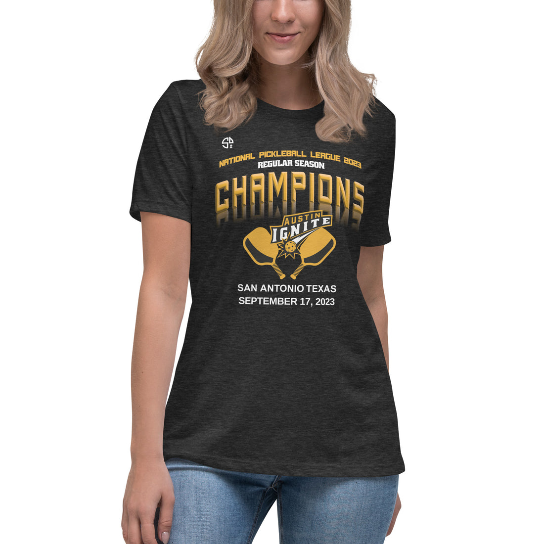 Austin Ignite™ NPL™ Regular Season Pickleball Championship Fan Shirt for Women